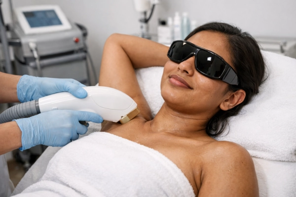 Laser hair removal treatment image 4